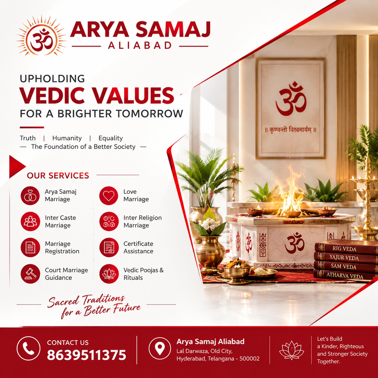 Arya Samaj Marriage Registration Documents Hyderabad